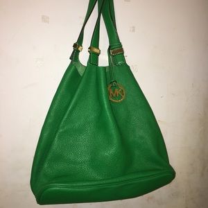 Green Michael Kors ( Fake) Tote Bag